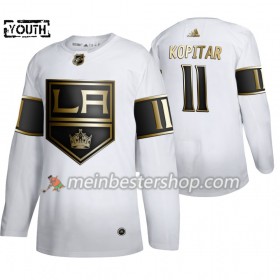 Los Angeles Kings Anze Kopitar 11 Adidas 2019-2020 Golden Edition Weiß Trikot Authentic - Kinder